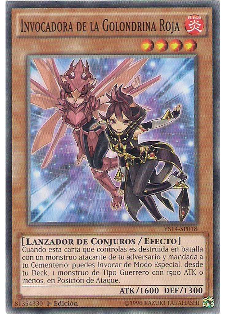 Invocadora de la Golondrina Roja