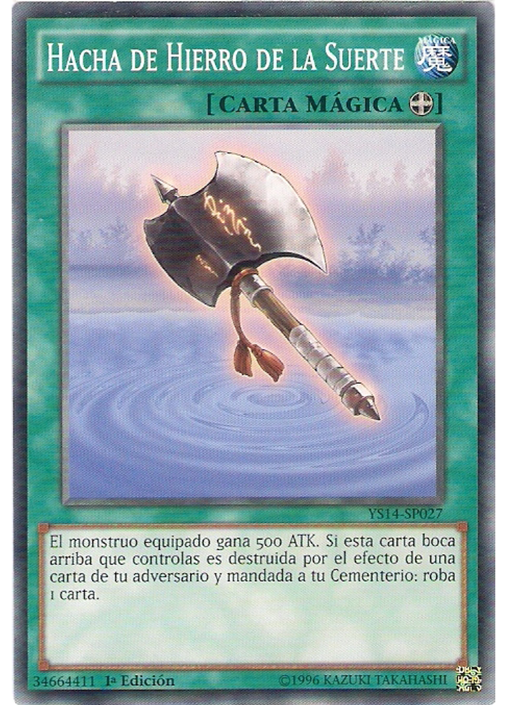 Hacha de Hierro de la Suerte