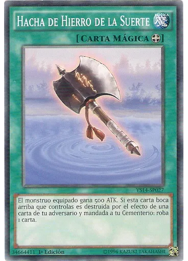 Hacha de Hierro de la Suerte