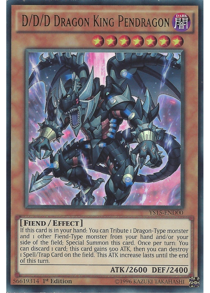D/D/D Dragon King Pendragon