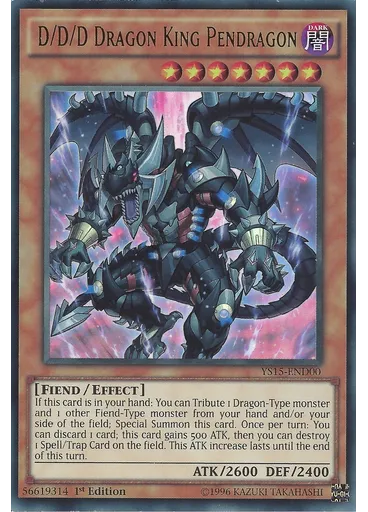 D/D/D Dragon King Pendragon