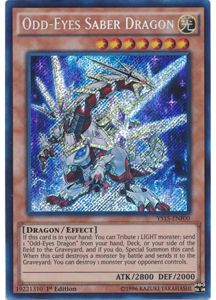 Odd-Eyes Saber Dragon
