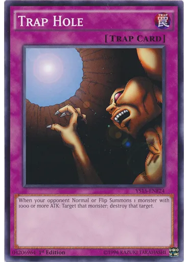 Trap Hole — Saber Force Starter Deck