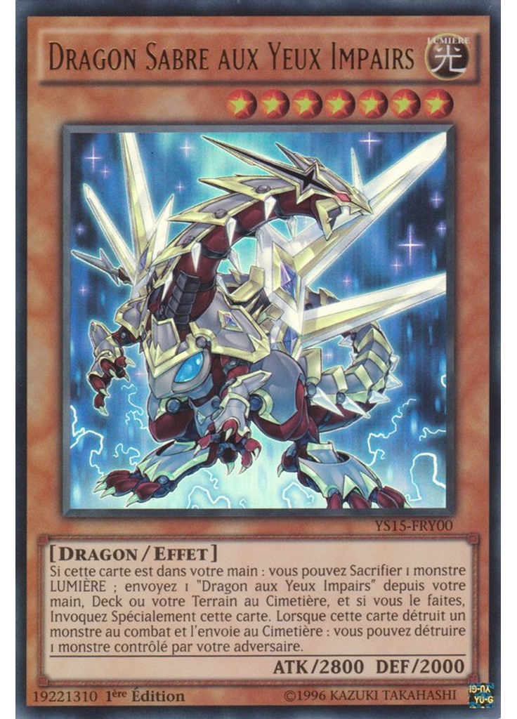 Dragon Sabre aux Yeux Impairs