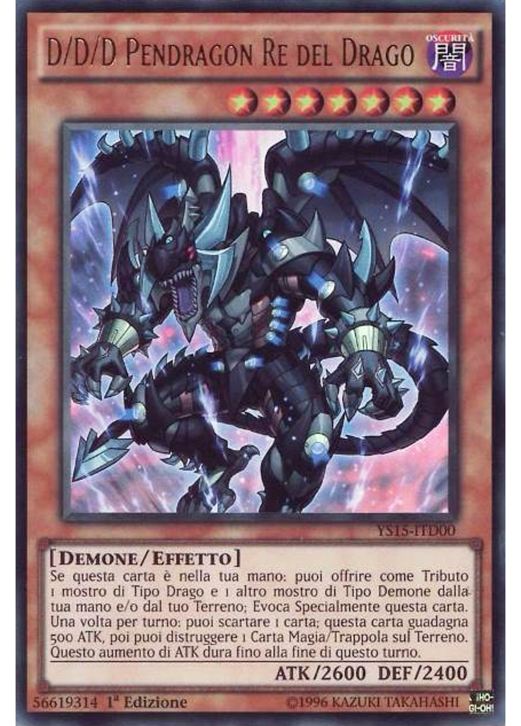 D/D/D Pendragon Re del Drago