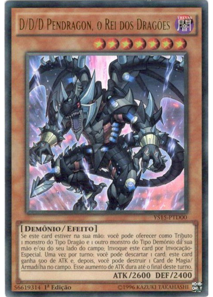 D/D/D Pendragon, o Rei dos Dragões