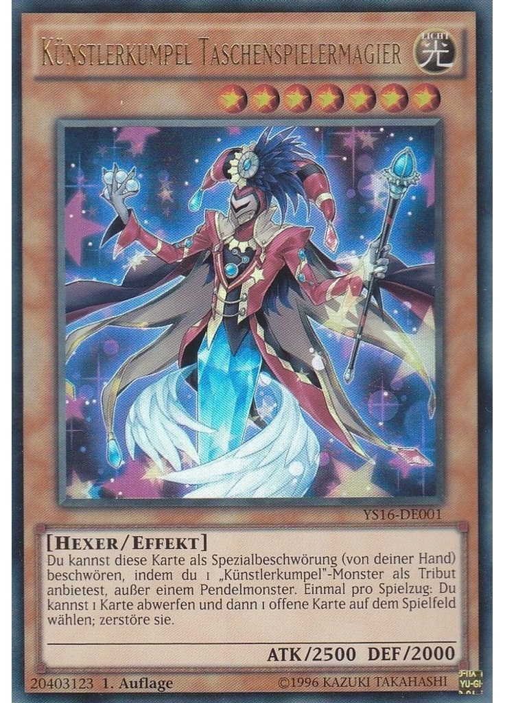 Künstlerkumpel Taschenspielermagier