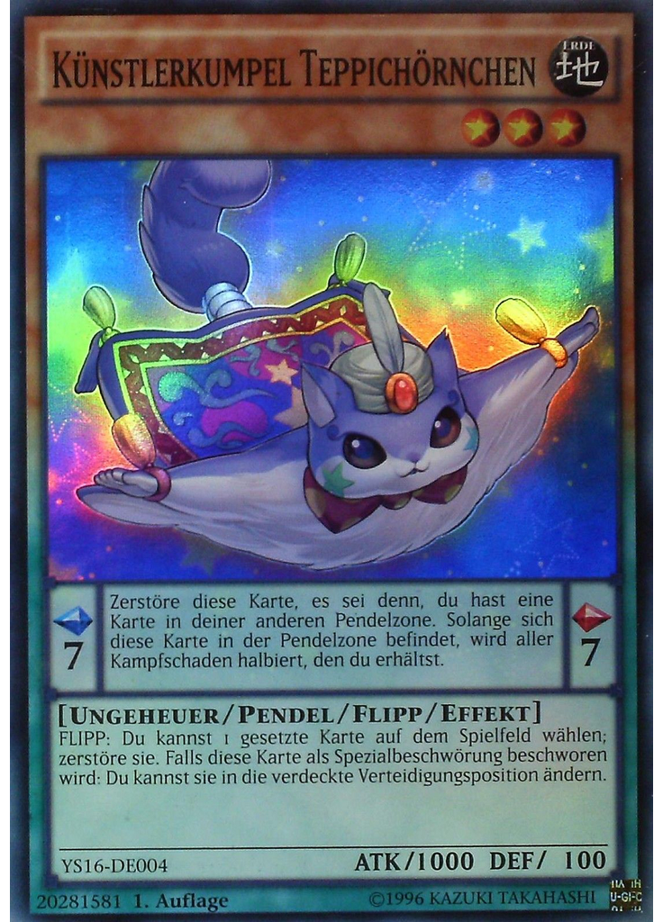 Künstlerkumpel Teppichörnchen