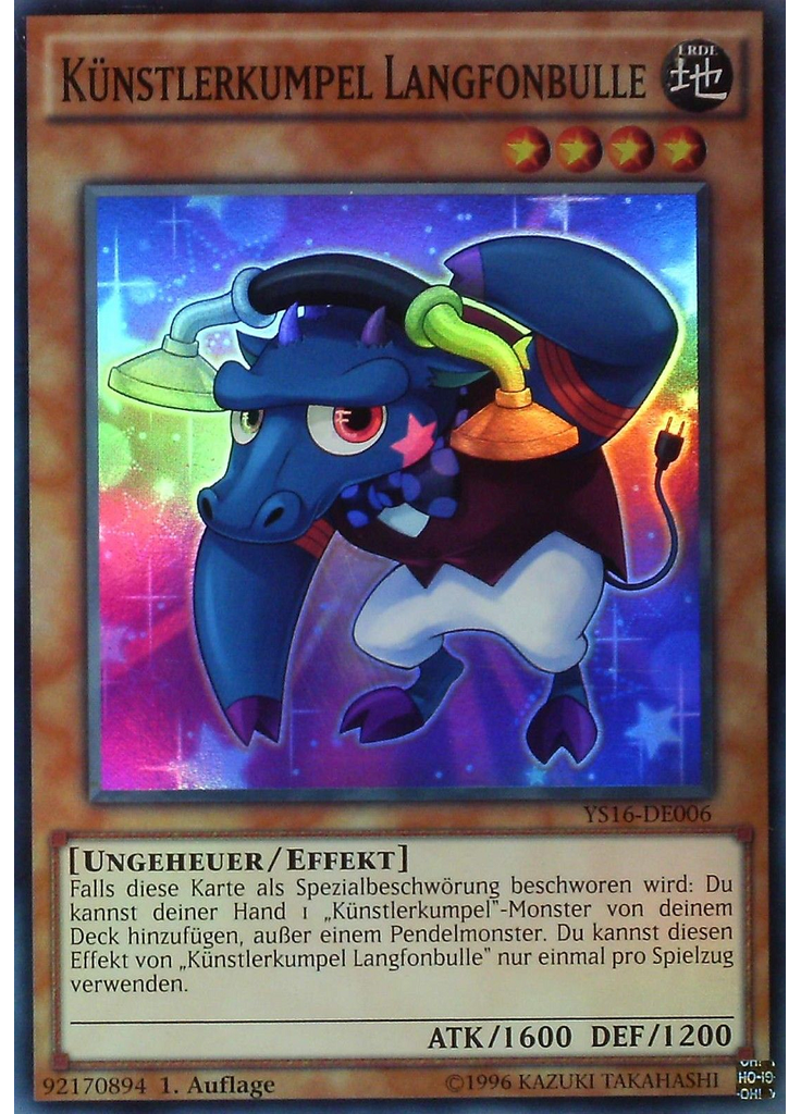 Künstlerkumpel Langfonbulle
