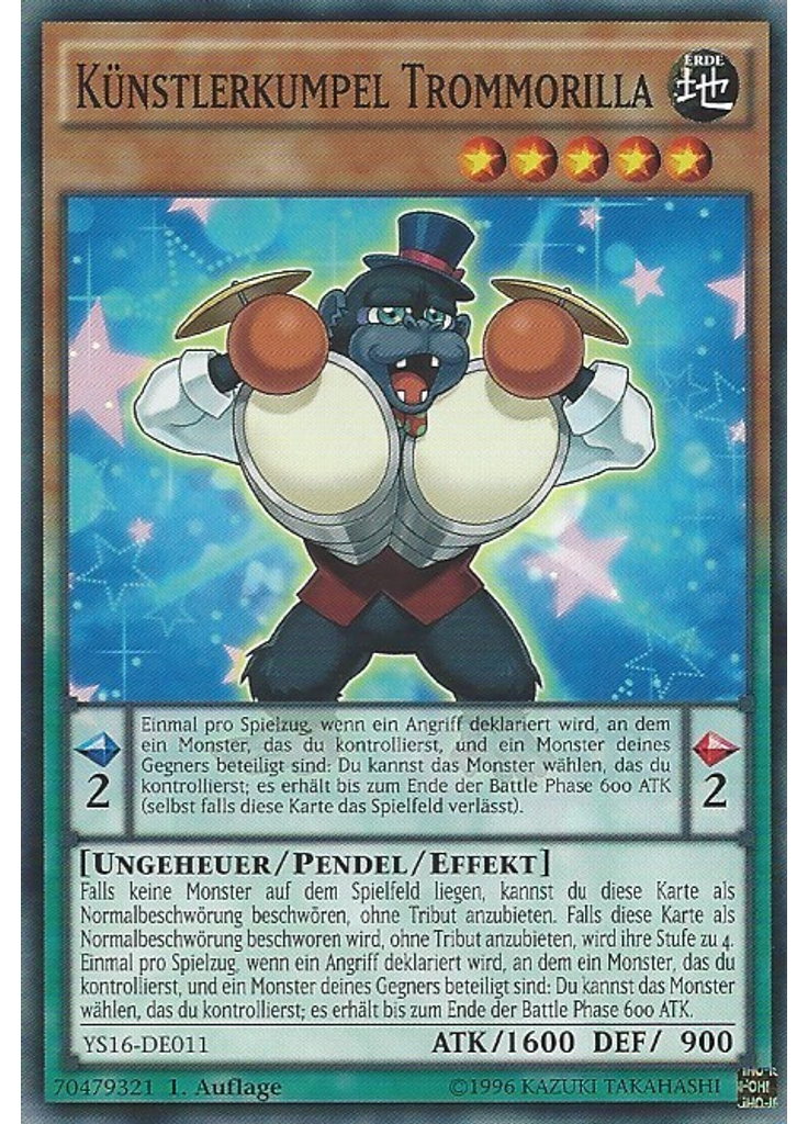 Künstlerkumpel Trommorilla