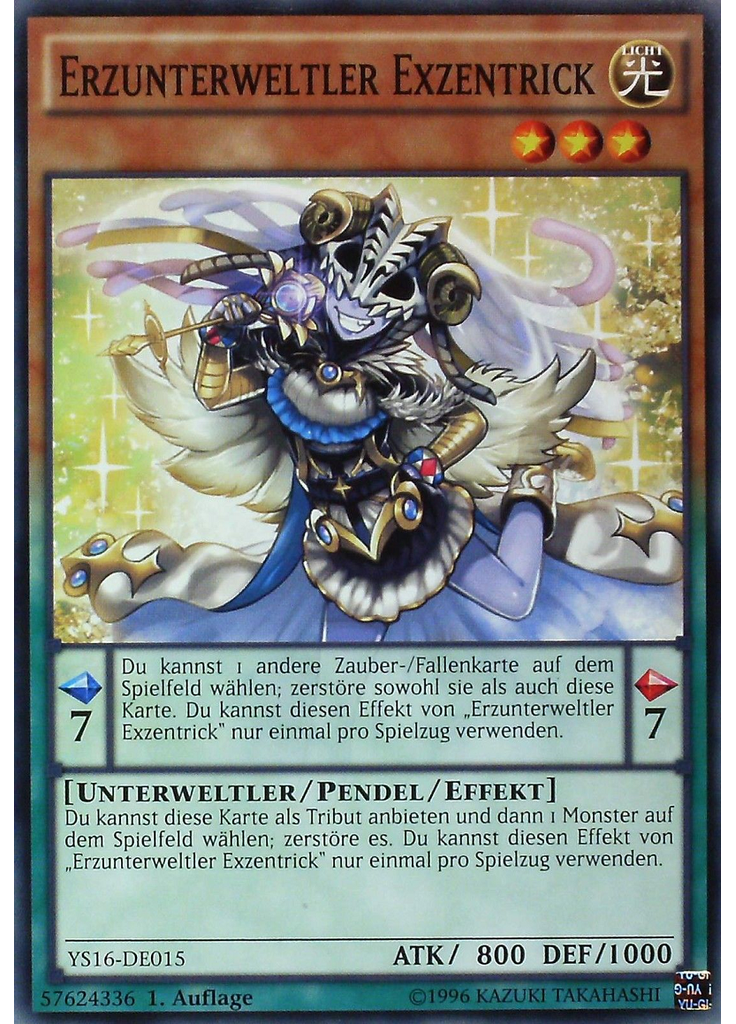 Erzunterweltler Exzentrick