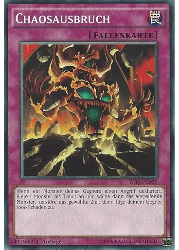 Chaosausbruch — Starter Deck: Yuya
