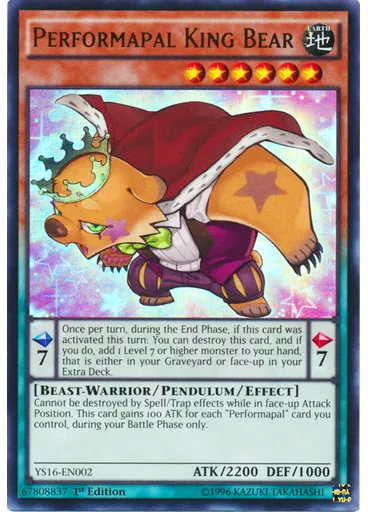 Performapal King Bear