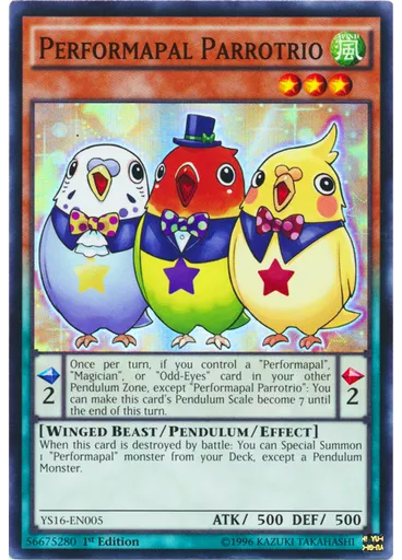 Performapal Parrotrio