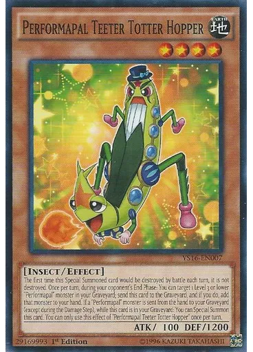 Performapal Teeter Totter Hopper — Starter Deck: Yuya