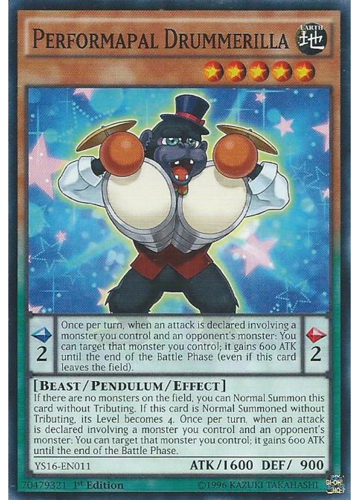 Performapal Drummerilla
