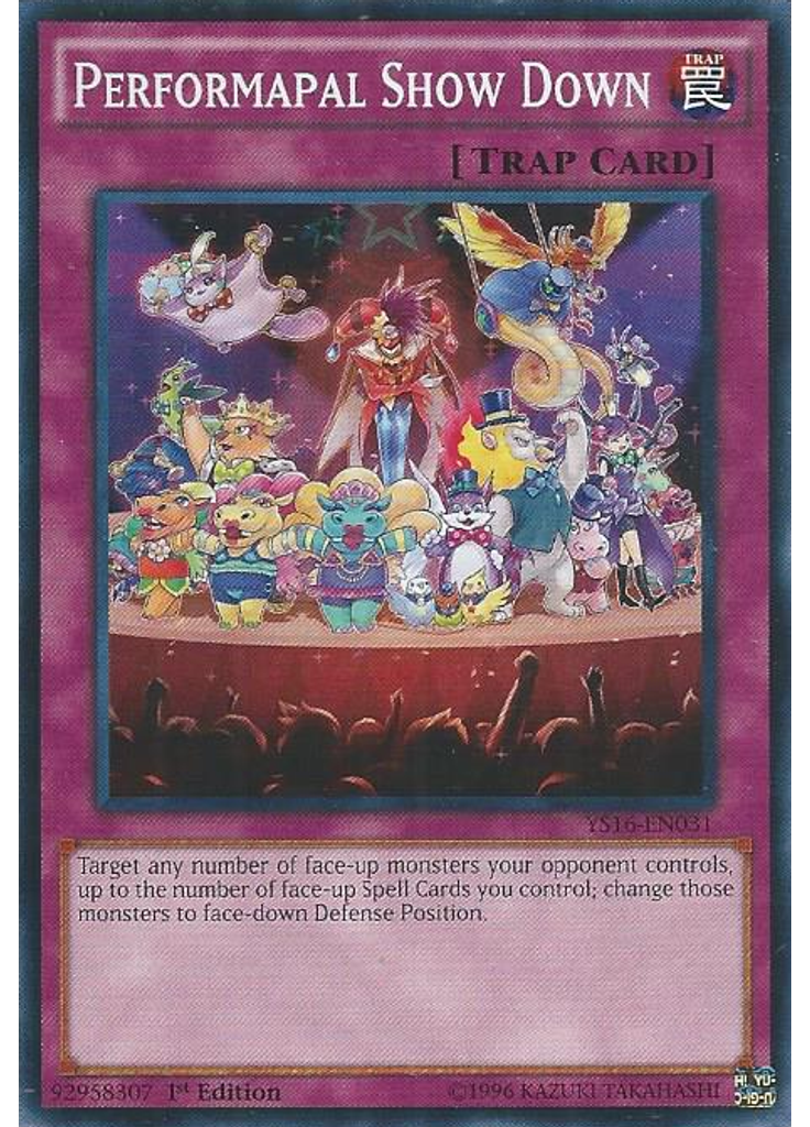 Performapal Show Down