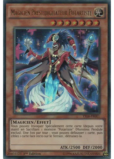 Magicien Prestidigitateur Potartiste — Deck de Démarrage - Yuya