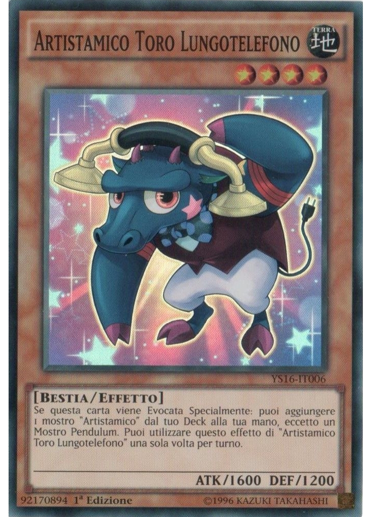 Artistamico Toro Lungotelefono