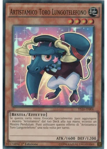 Artistamico Toro Lungotelefono