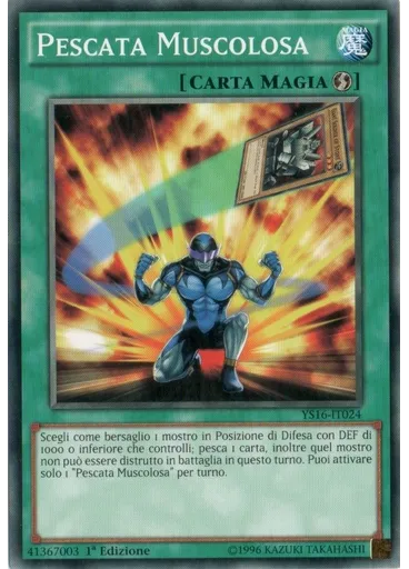 Pescata Muscolosa — Starter Deck: Yuya