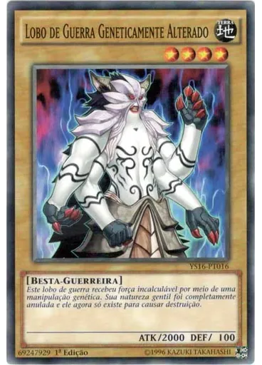Lobo de Guerra Geneticamente Alterado