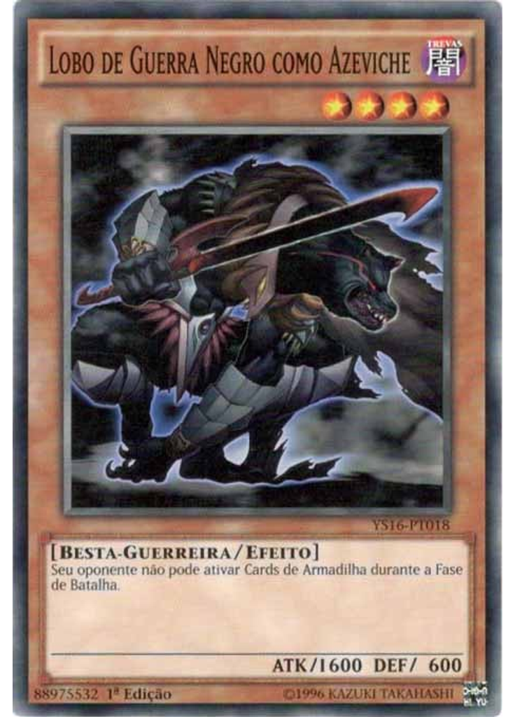 Lobo de Guerra Negro como Azeviche