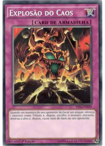 Explosão do Caos — Deck Inicial - Yuya
