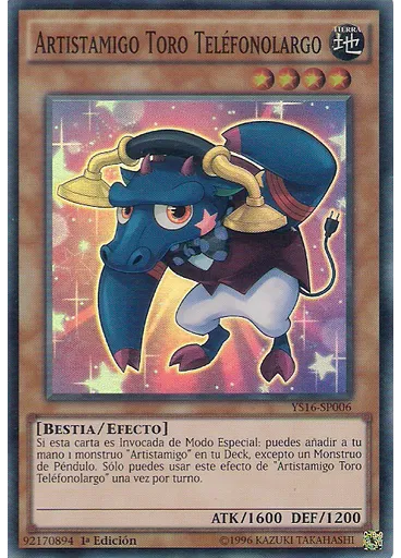 Artistamigo Toro Teléfonolargo