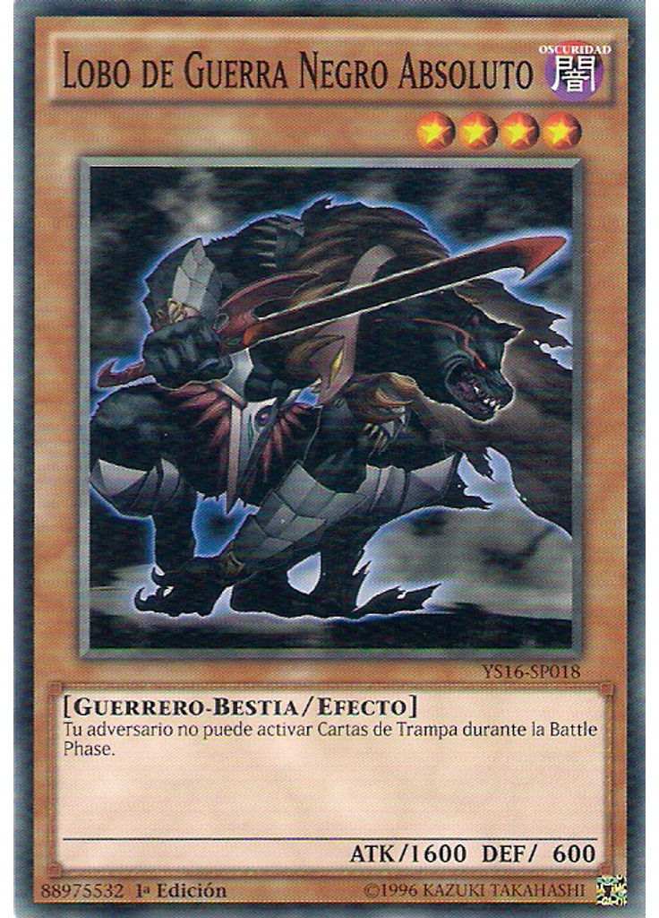 Lobo de Guerra Negro Absoluto