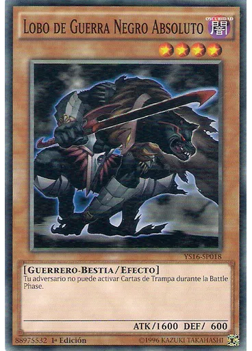 Lobo de Guerra Negro Absoluto