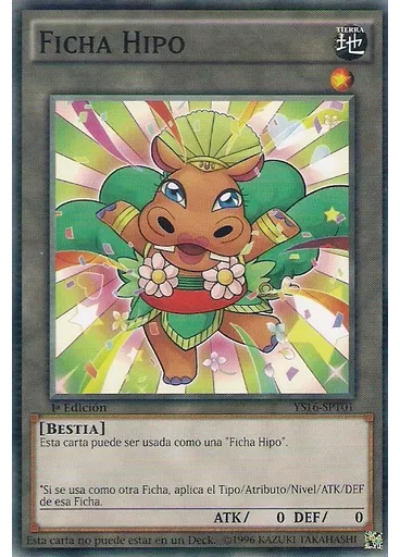 Ficha Hipo — Baraja de Principiante - Yuya