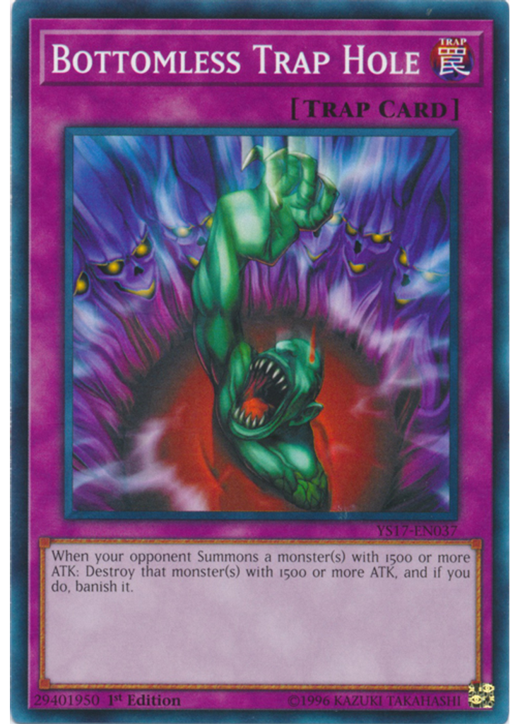 Bottomless Trap Hole