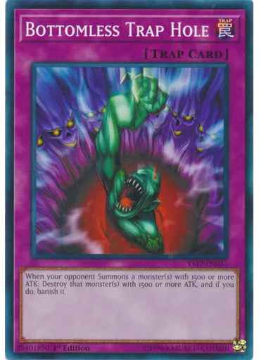 Bottomless Trap Hole