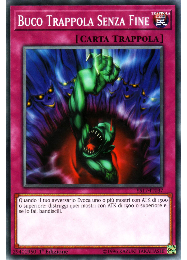 Buco Trappola Senza Fine