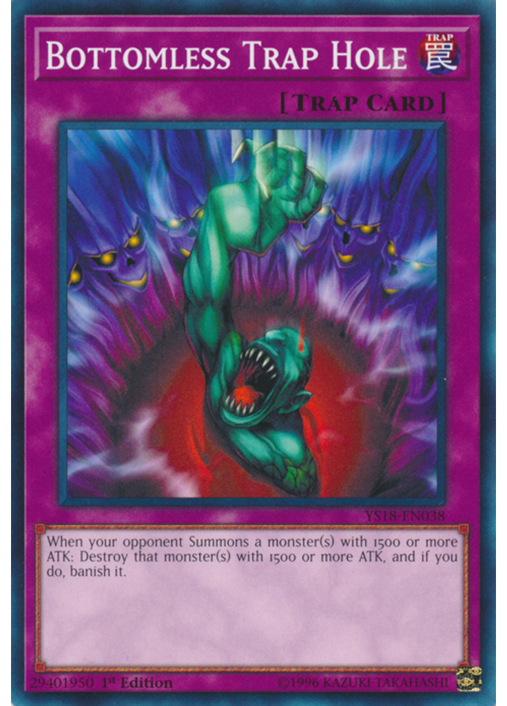 Bottomless Trap Hole