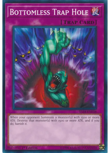 Bottomless Trap Hole — Starter Deck: Codebreaker