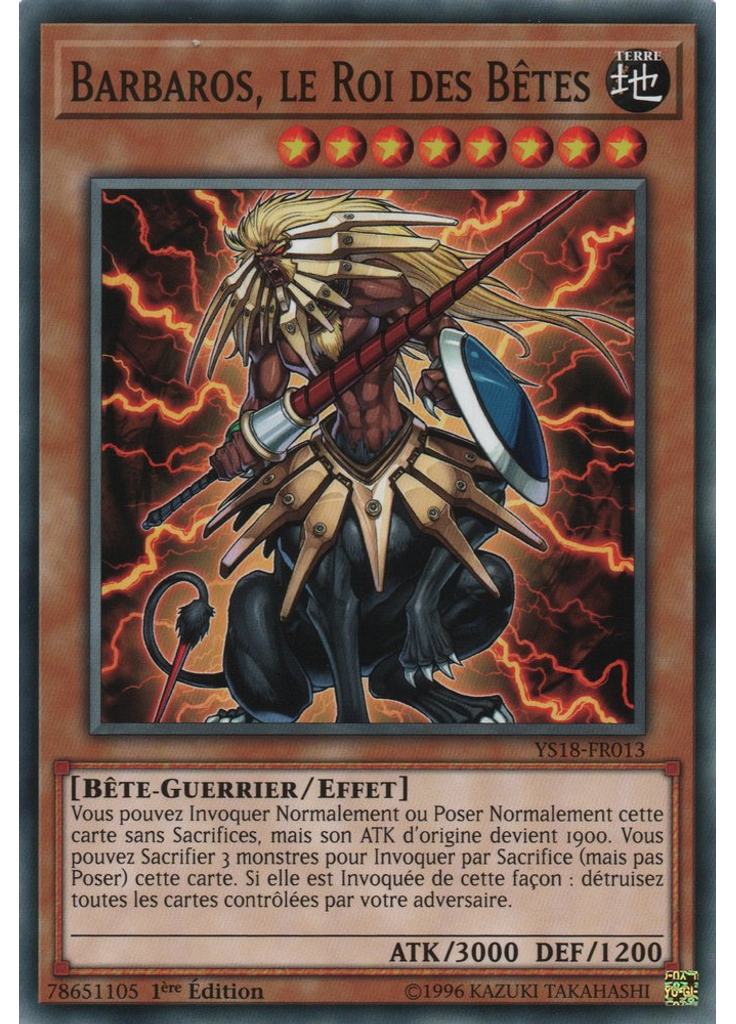 Barbaros, le Roi des Bêtes