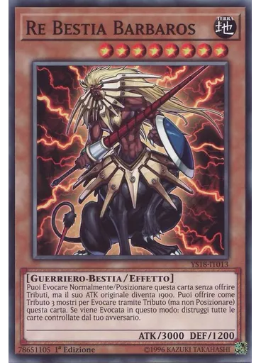 Re Bestia Barbaros
