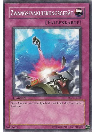 Zwangsevakuierungsgerät