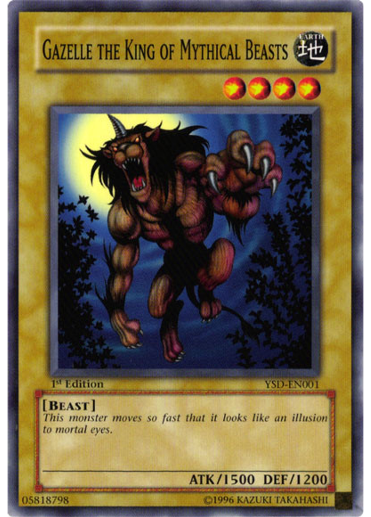 Gazelle the King of Mythical Beasts