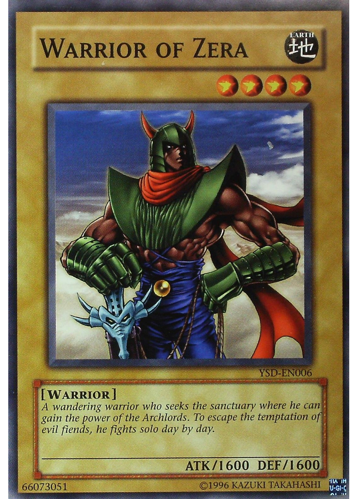Warrior of Zera (Common Unlimited)