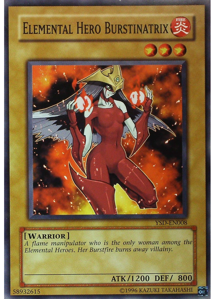 Elemental HERO Burstinatrix (Common Unlimited)