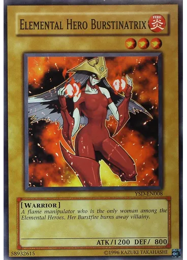 Elemental HERO Burstinatrix (Common Unlimited)