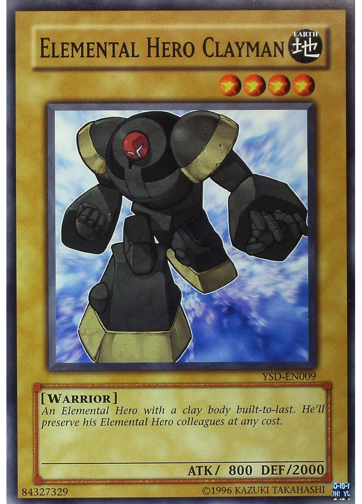Elemental HERO Clayman (Common Unlimited)