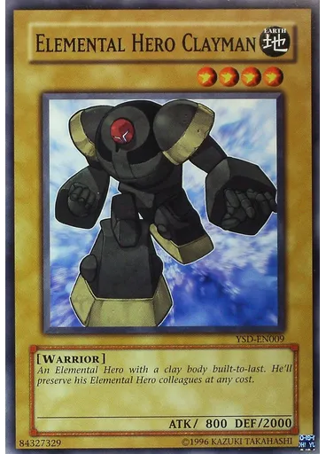 Elemental HERO Clayman (Common Unlimited)
