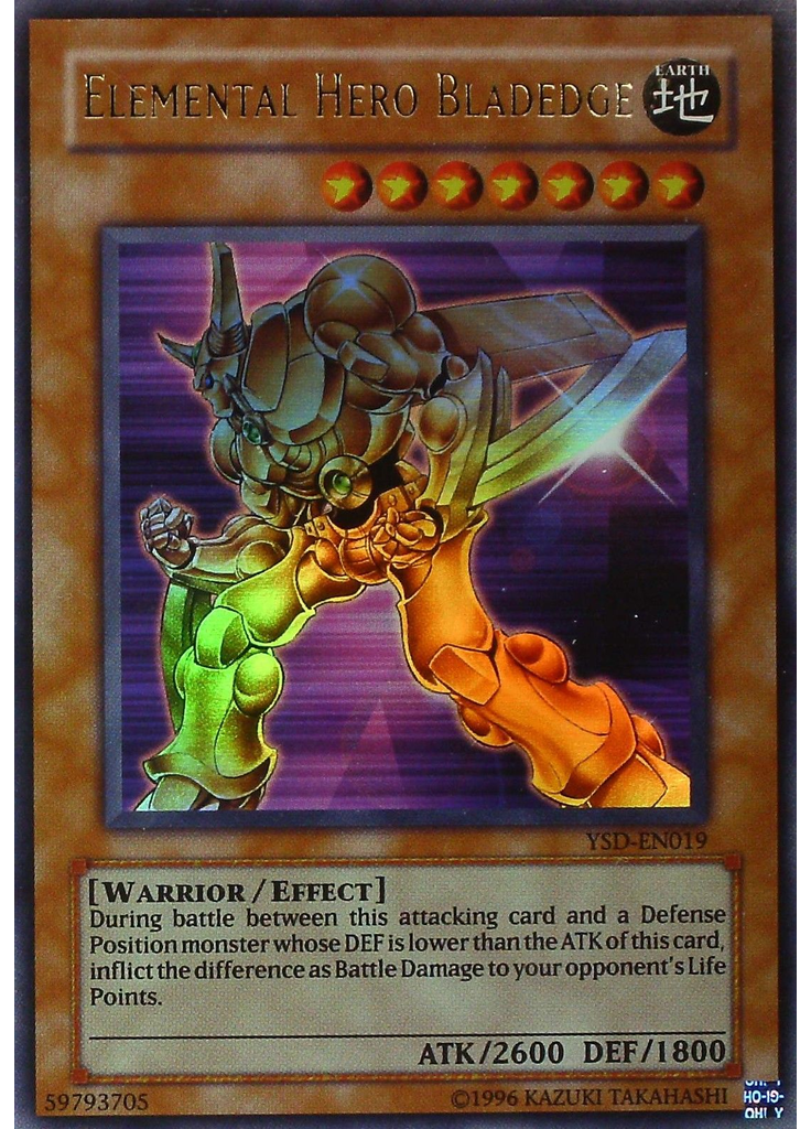 Elemental HERO Bladedge (Ultra Rare Unlimited)