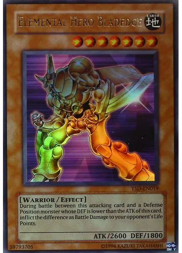 Elemental HERO Bladedge (Ultra Rare Unlimited)