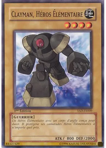 Clayman, HÉROS Élémentaire