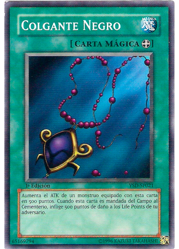 Colgante Negro